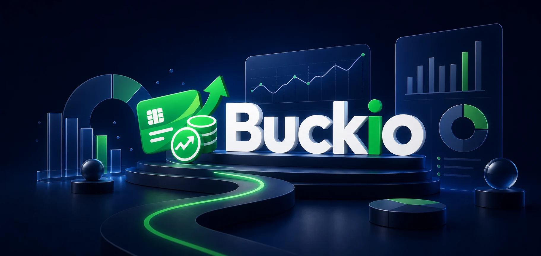 Buckio och en illustration av kortjämförelser och dataanalys