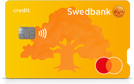 Swedbank Betal- och kreditkort Mastercard